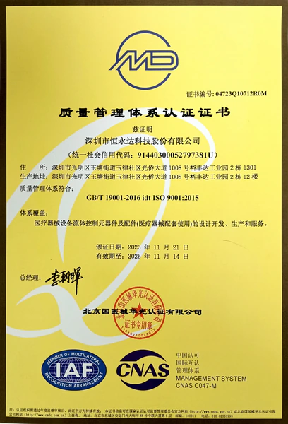 ISO 9001 质量管理体系